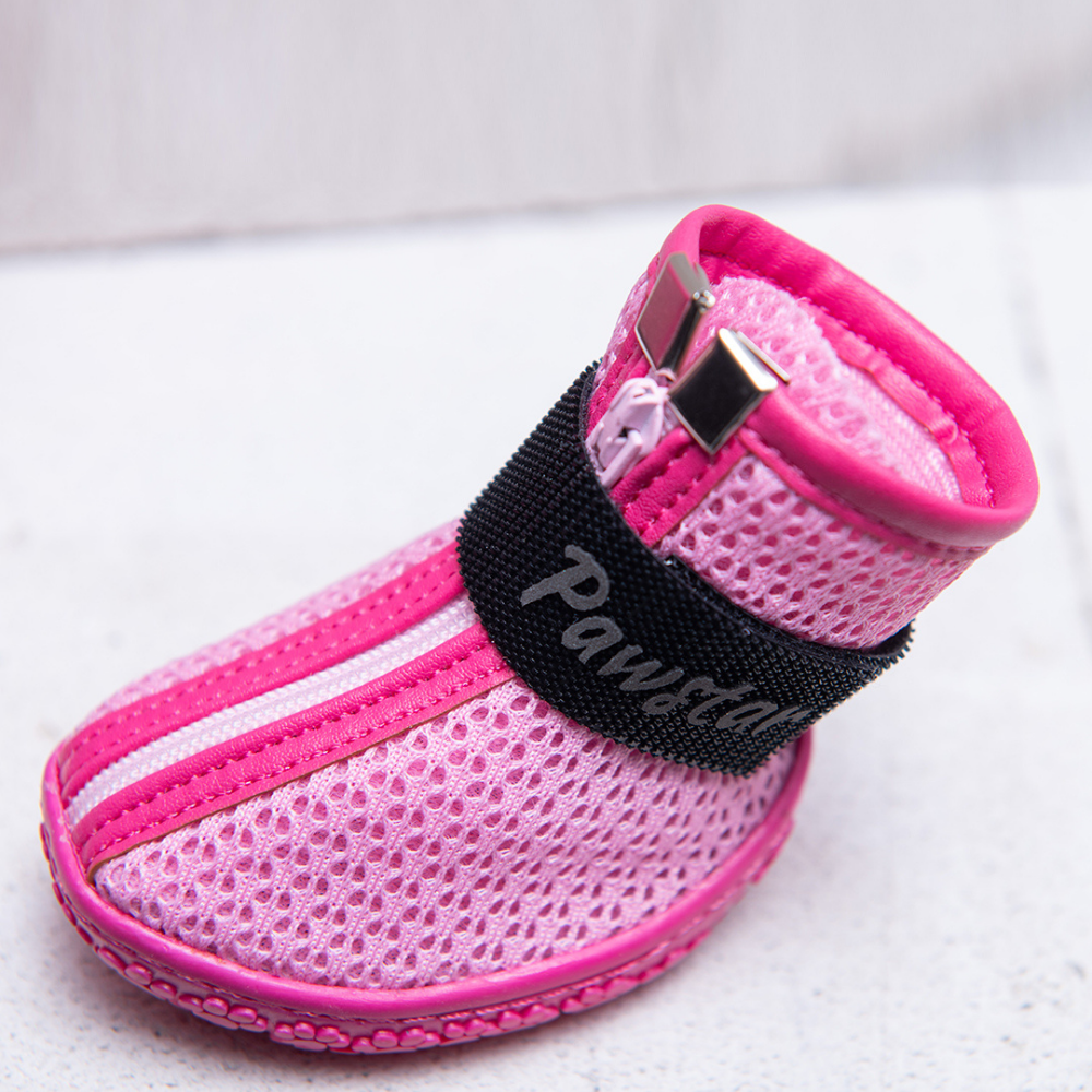 PawStar Pembe Airmesh Köpek Ayakkabısı Size:2