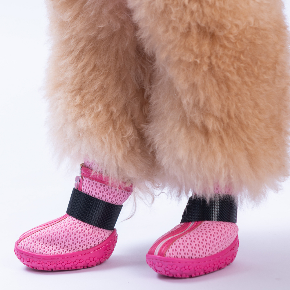 PawStar Pembe Airmesh Köpek Ayakkabısı Size:6