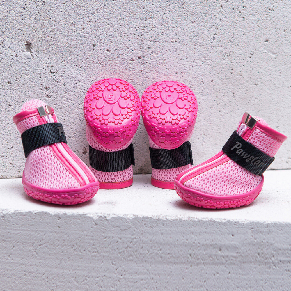 PawStar Pembe Airmesh Köpek Ayakkabısı Size:6
