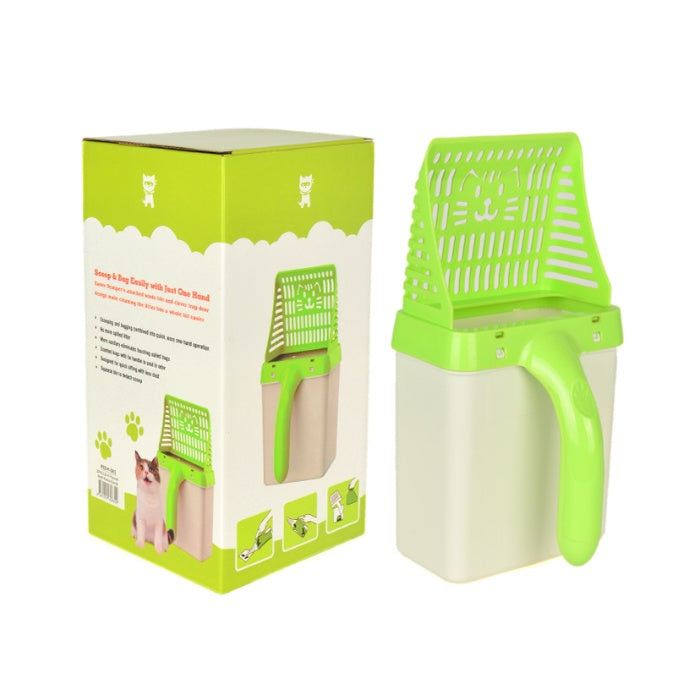 Flip Hazneli Kedi Kumu Küreği ZM1126-4