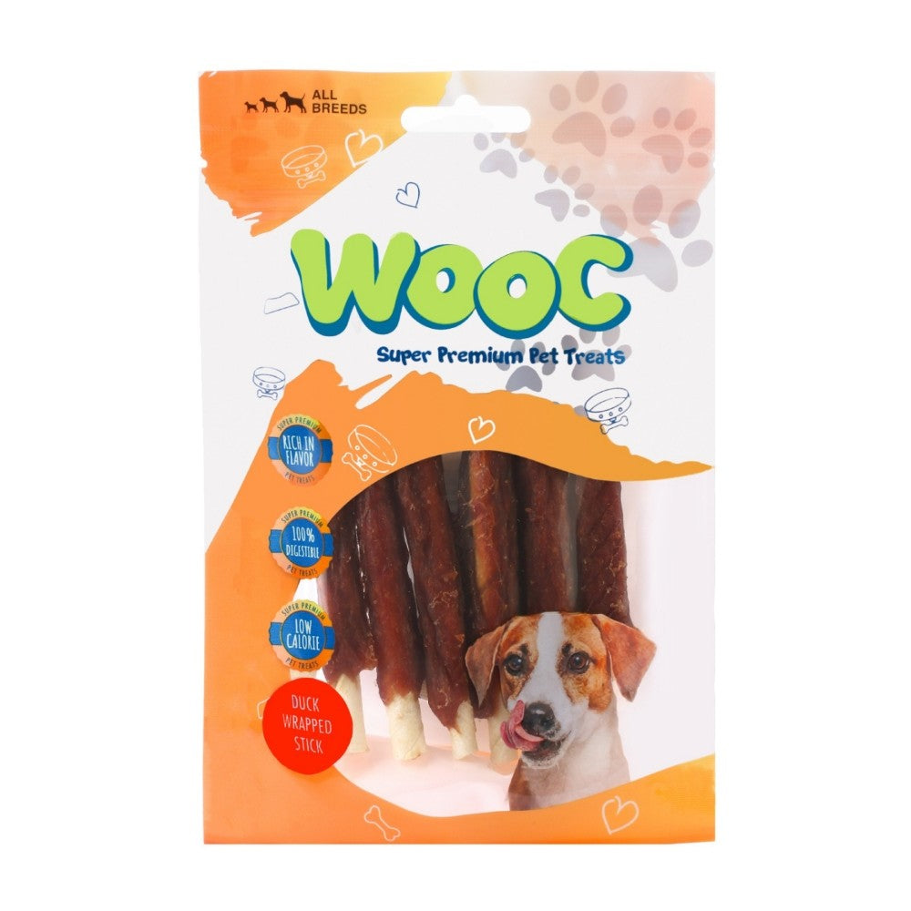 Wooc Dog Ördek Sargılı Sütlü Stick Ödül