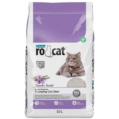 Rocat Lavantalı 10lt Topaklanan Kedi Kumu