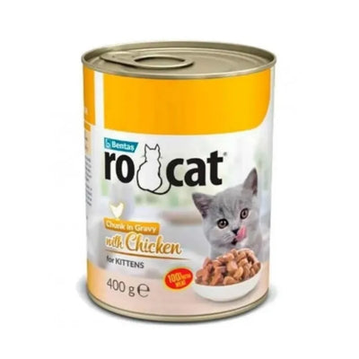 Rocat Tavuklu Yavru Kedi Konservesi 400gr