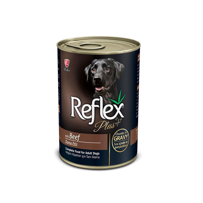 Reflex Plus Gravy Dana Etli 400gr Yaş Köpek Konservesi