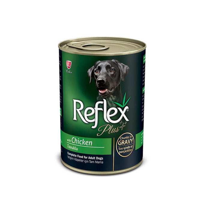 Reflex Plus Gravy Tavuk Etli 400gr Yaş Köpek Konservesi