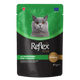 Reflex Plus Pouch Sos İçinde Et Parçacıklı Ördekli&Tavşanlı Yetişkin Kedi Maması 85 G