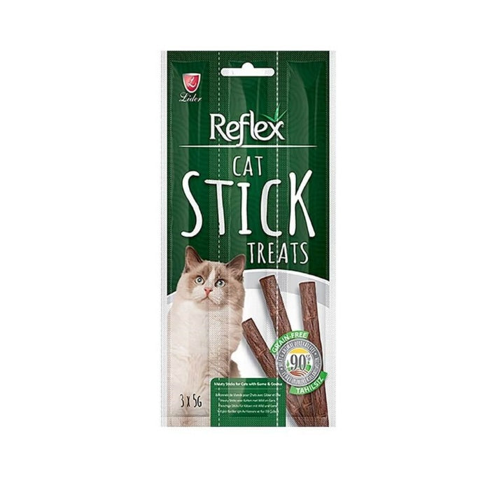 Reflex Av Hayvanlı&Kaz Etli Kedi Ödül Çubuğu 5gr 3 Adet