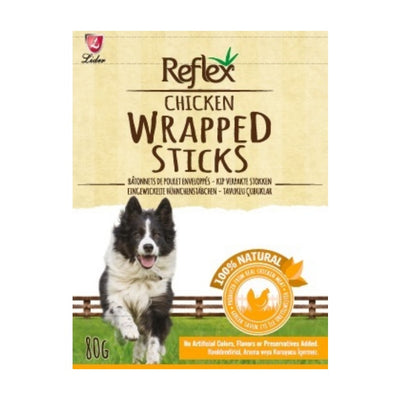 Reflex Tavuk Parçalı Çubuk 80gr Köpek Ödül Maması