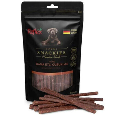 Reflex Snackies Füme Dana Etli Çubuk Yetişkin Köpek Ödülü 170gr