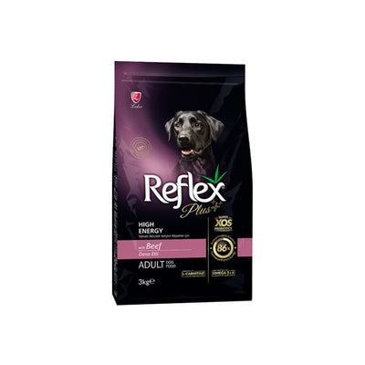 Reflex Plus Biftekli High Energy 3 Kg Yetişkin Kuru Köpek Maması