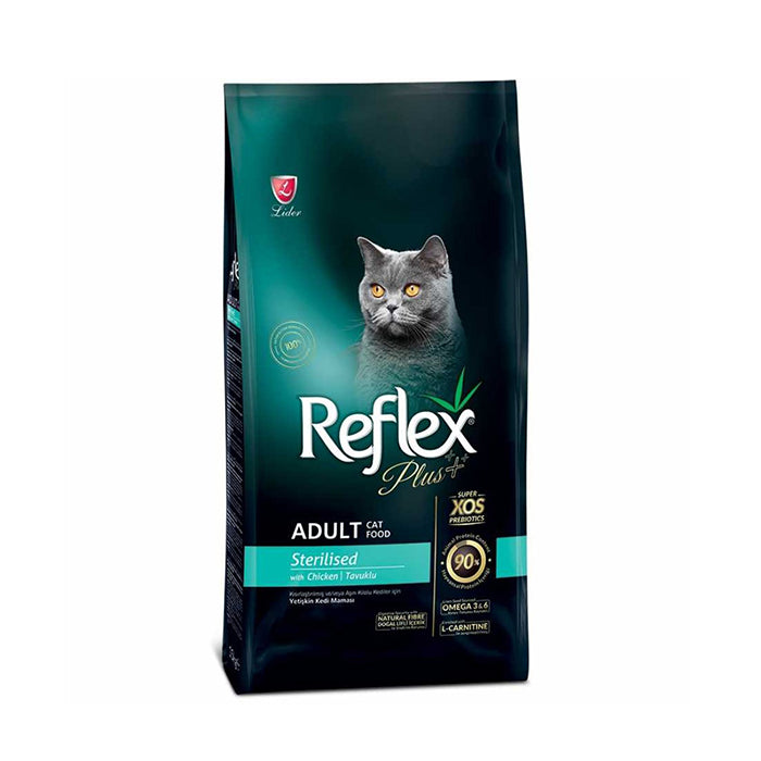 Reflex Plus Sterilised Tavuklu 1.5 Kg Kısırlaştırılmış Kuru Kedi Maması