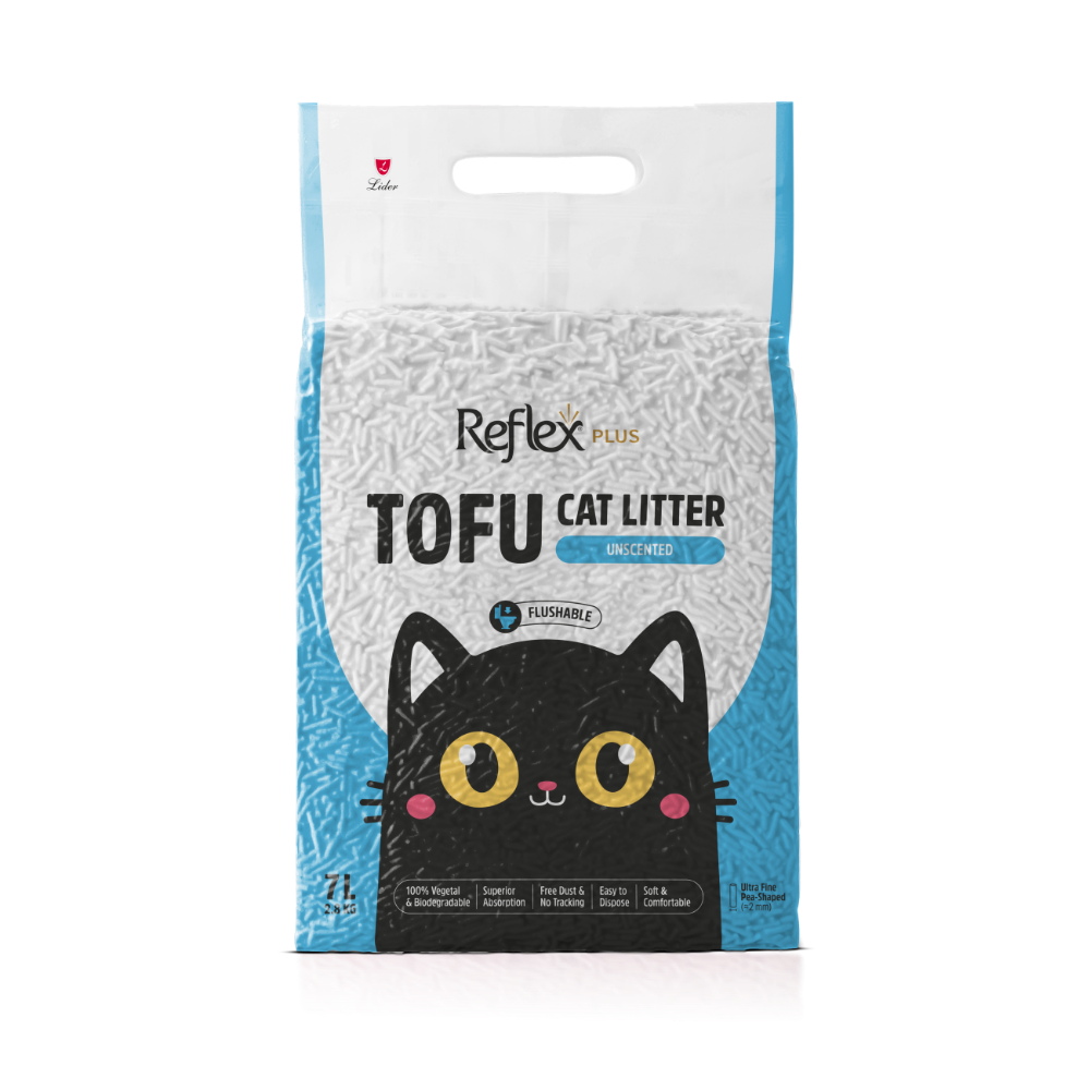 Reflex Plus Tofu Kokusuz Kedi Kumu 2.8 Kg 7L