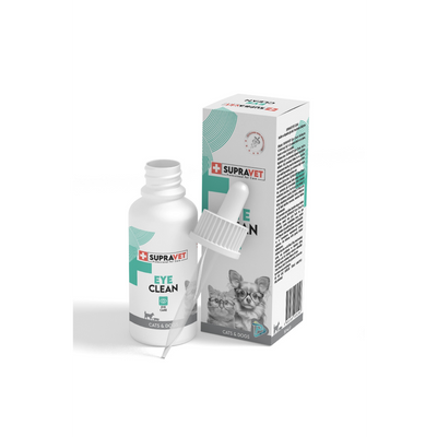 SupraVet Eye Clean Kedi ve Köpek Göz Temizleme Solüsyonu 50 ml