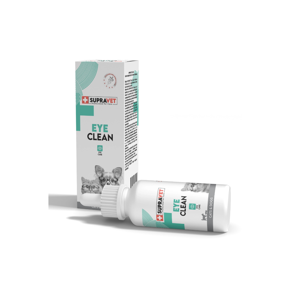 SupraVet Eye Clean Kedi ve Köpek Göz Temizleme Solüsyonu 50 ml