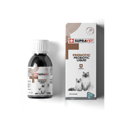 SupraVet Sıvı Probiyotik Kedi Bağışıklık Güçlendirici Probiyotik + Prebiyotik Takviyesi 100 ml