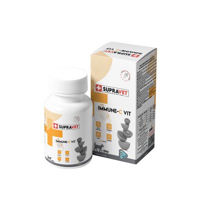 SupraVet C + Zinc Kedi ve Köpek İçin Bağışıklık Sistemi Güçlendirici Tablet (75 Tablet)