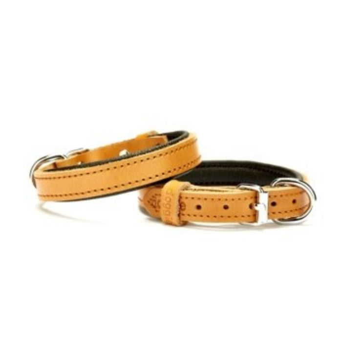 Doggie Konfor Deri Boyun Tasması Camel 1,5X25-30Cm