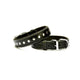 Doggie Yumuşak Doku Rivetli Köpek Boyun Tasması Black 3.0*55Cm