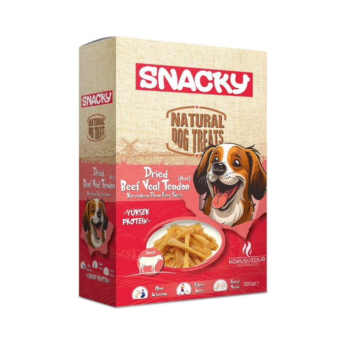 Snacky Kurutulmuş Dana Ense Siniri 120gr