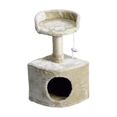 Zampa Yuvalı Oturaklı Kedi Tırmalama 28x28x58