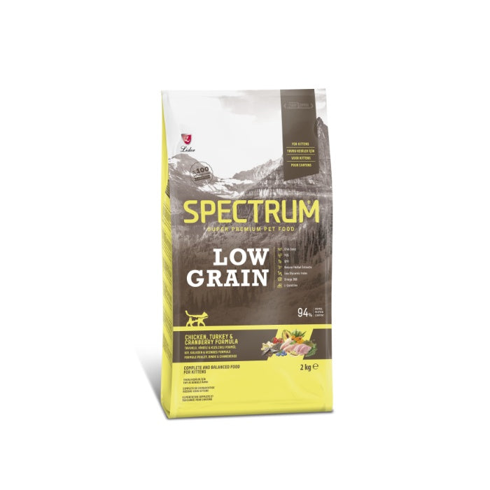 Spectrum Az Tahıllı Tavuk&Hindi Kitten Yavru Kedi Maması 2 Kg