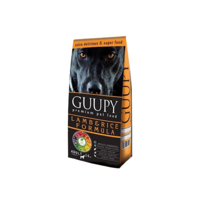 Guupy Kuzu Etli Yetişkin Köpek Maması 15 Kg
