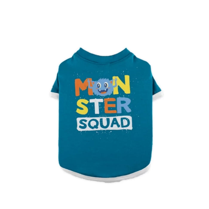 Zampa Monster Yeşil Kedi & Köpek T-Shirt Small