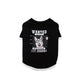 Zampa Wanted Siyah Köpek T-Shirt Small