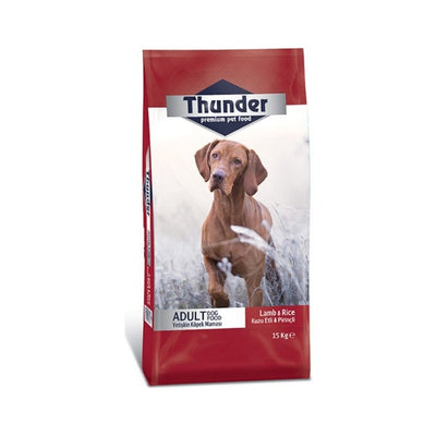 Thunder Kuzulu Yetişkin Köpek Maması 15 Kg