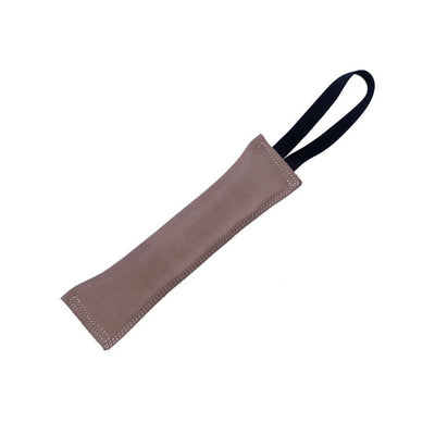 Doggie Süet Deri Köpek Isırma Yastığı Bej 6X30Cm