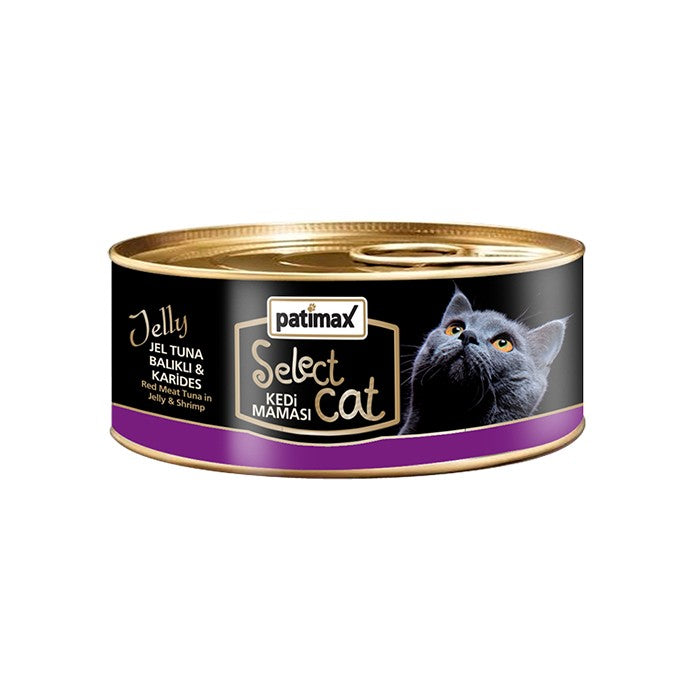 Patimax Select Cat Balıklı Karidesli Yaş Kedi Maması 85g