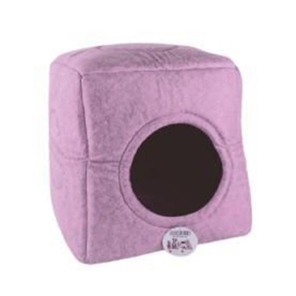 Petpretty Comfort Üç Fonksiyonlu Kedi Yatağı Pembe 42x42x23cm