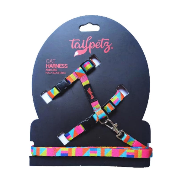 TailPetz Kedi Göğüs & Gezdirme Takımı Spirit