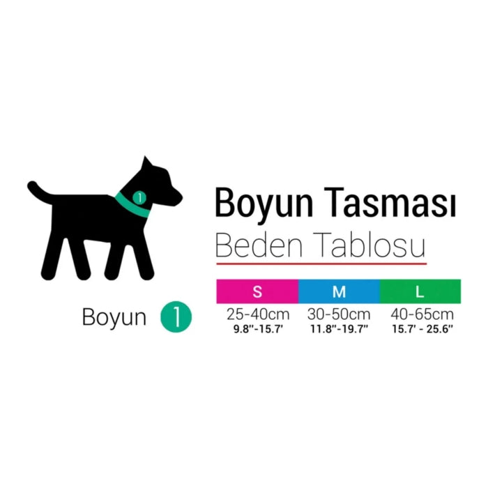 TailPetz Cube Boyun Tasması L