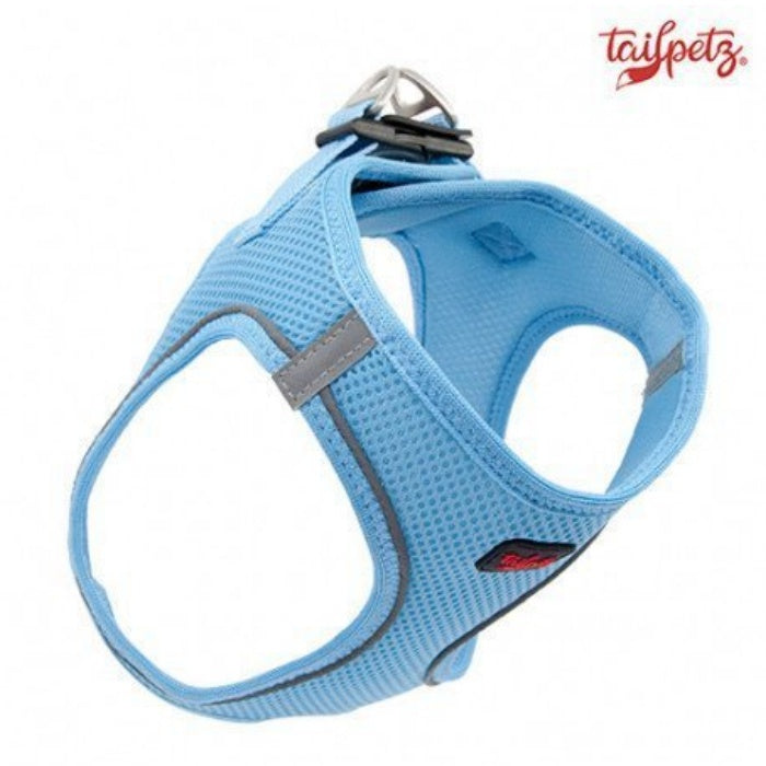 TailPetz Airmesh Blue Köpek Göğüs Tasması 3XS