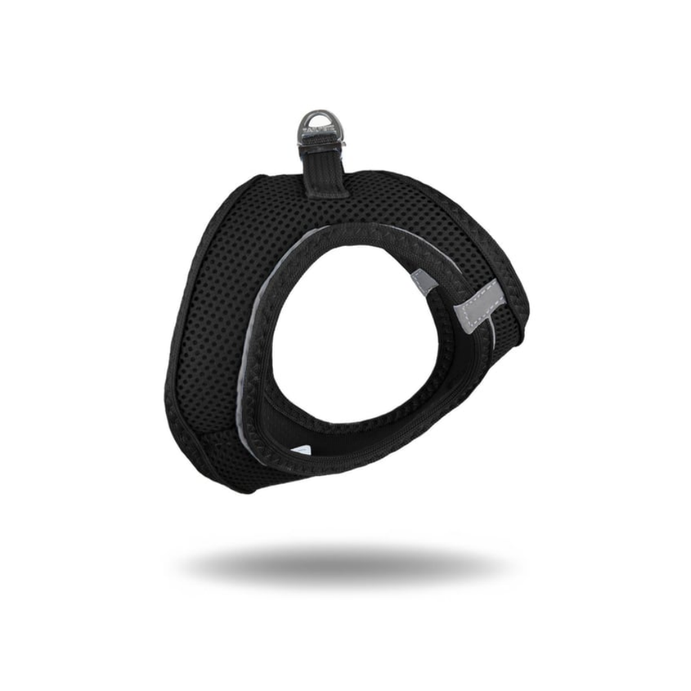 TailPetz Airmesh Black Köpek Göğüs Tasması 2XS