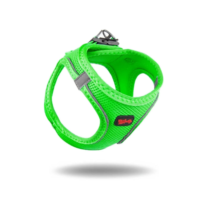 TailPetz Airmesh Neo Green Köpek Göğüs Tasması 2XS
