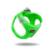 TailPetz Airmesh Neo Green Köpek Göğüs Tasması M