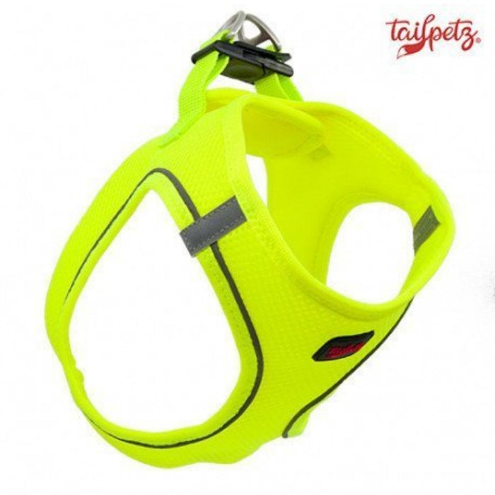 TailPetz Airmesh Neo Lime Köpek Göğüs Tasması 3XS