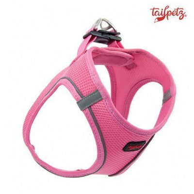 TailPetz Airmesh Neo Pink Köpek Göğüs Tasması L