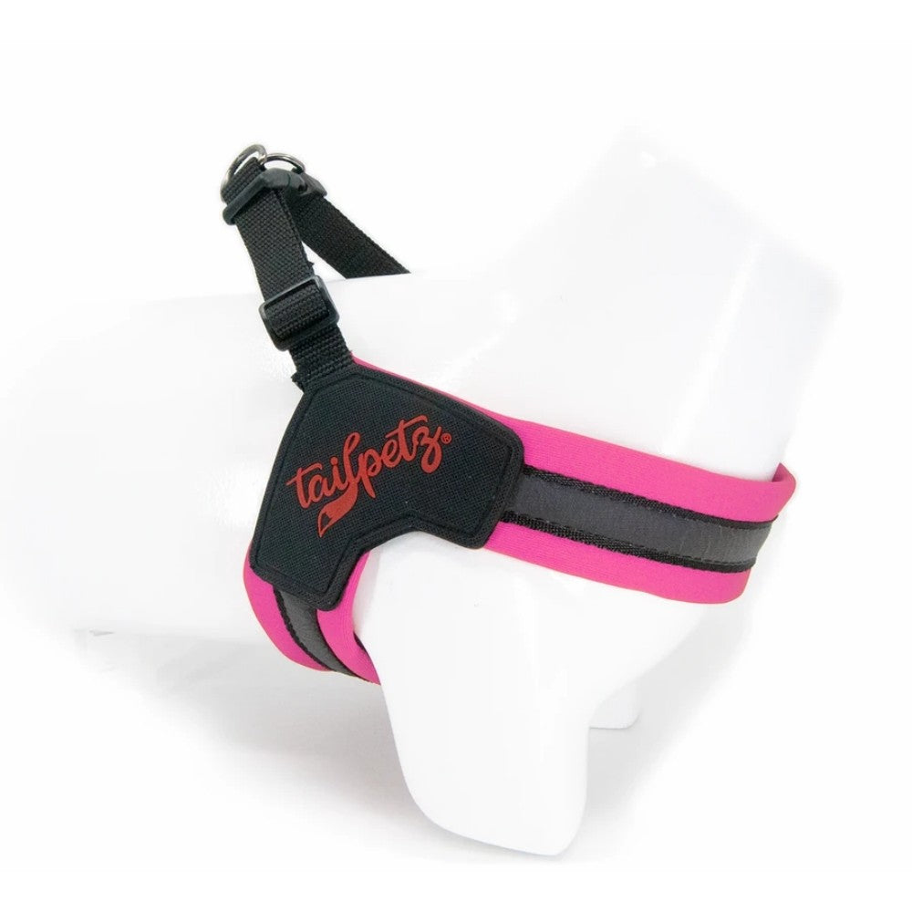 Tailpetz V-Tipi Köpek Göğüs Tasması Neon Pembe