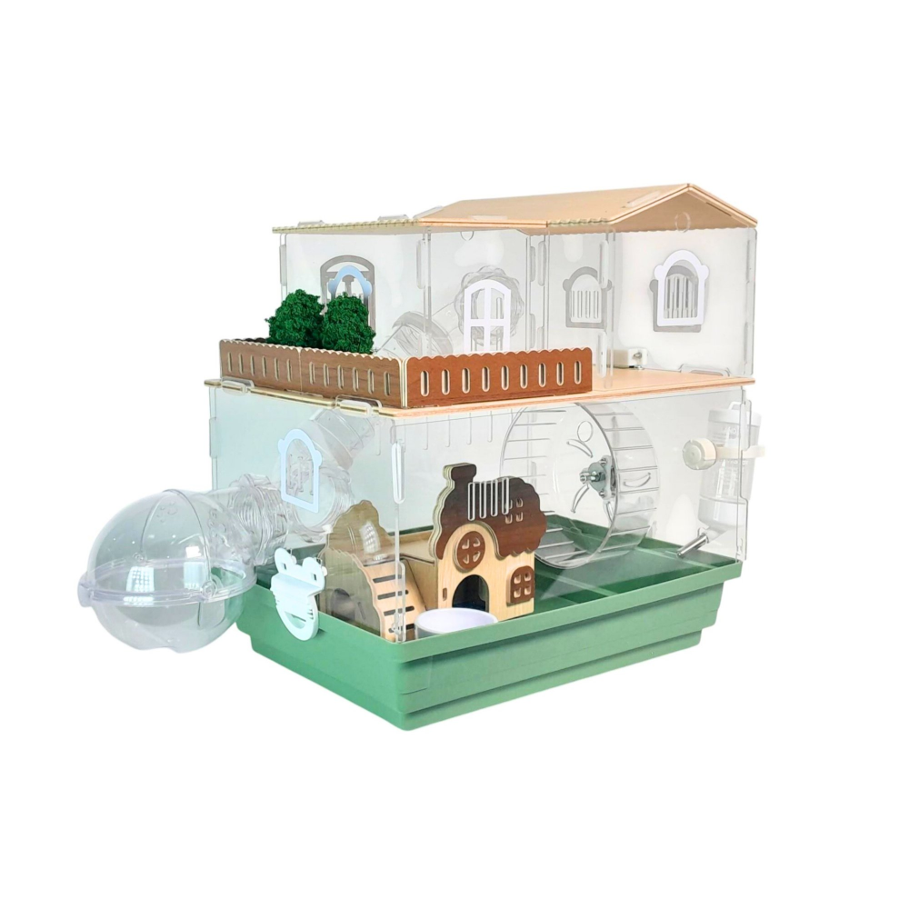 Zampa Solar Hamster Kafesi 41X32X16cm