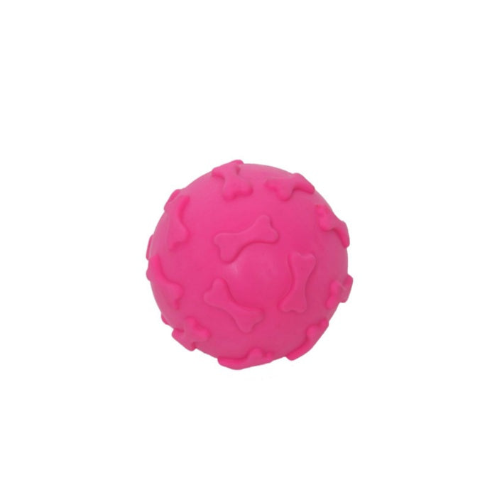 Zampa Bones Plastik Top Köpek Oyuncağı, 6cm