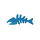 Zampa Fishday Plastik Köpek Oyuncağı, 12cm