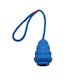 Zampa Rubber Köpekler İçin İpli Şekilli Çekiştirme Oyuncağı, 30cm