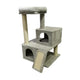 Zampa 3 Katlı Yuvalı Yataklı Kedi Tırmalama 45*50*86cm