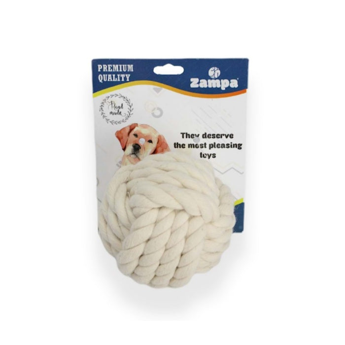 Zampa Örgü Top Köpek Oyuncağı 8 Cm