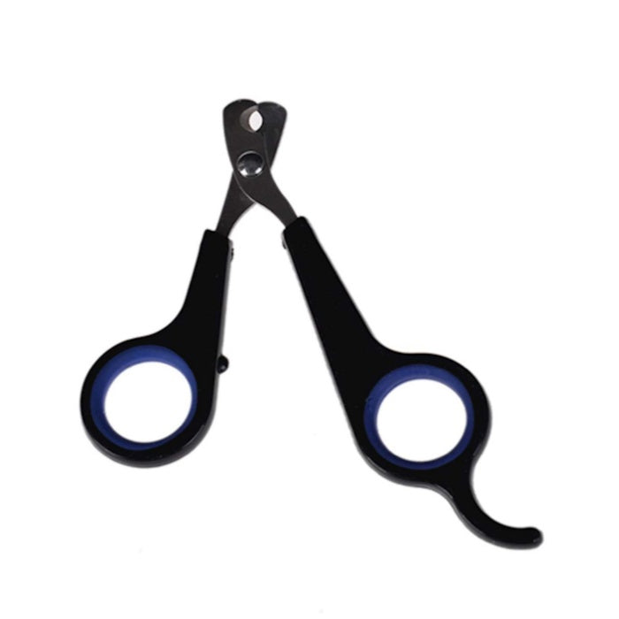 Zampa Kedi ve Köpek Tırnak Kesme Makası 12x6cm, Gri Siyah